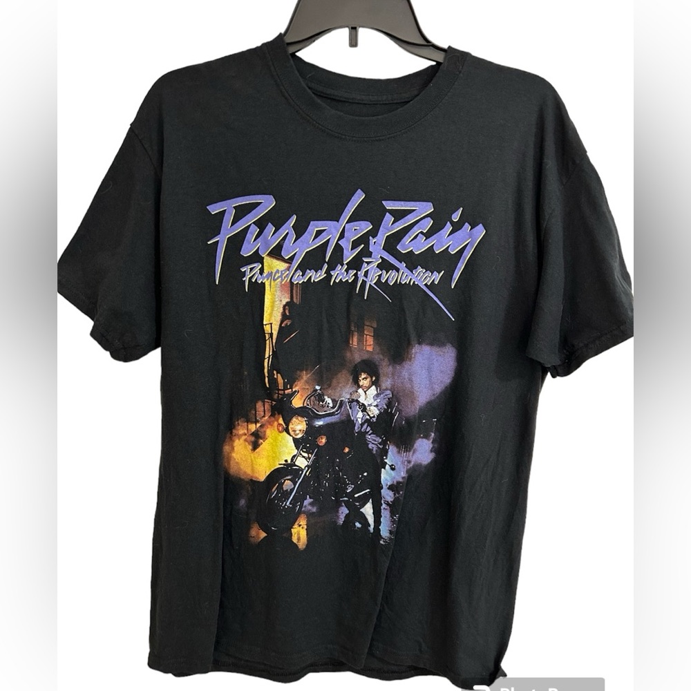 Prince Purple Rain Tee Shirt • Size Large